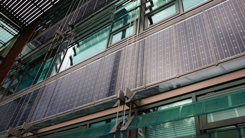 school solar installation